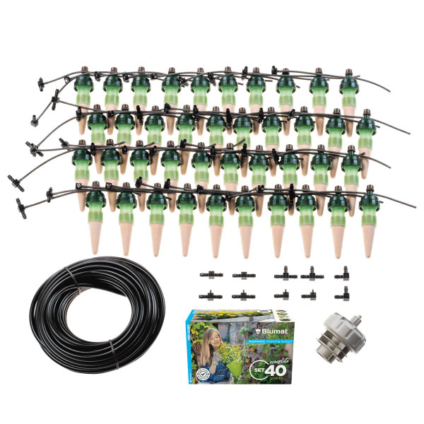 Blumat Pressure XL Box Kit - Automatic Irrigation for Up To 40 Plants 1